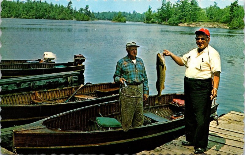 Greetings From Meldrum Bay Ontario Canada Postcard VTG UNP Vintage Unused Chrome 