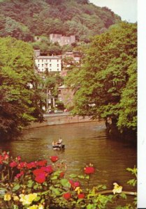 Derbyshire Postcard - The River - Matlock - Bath - Ref 6881A