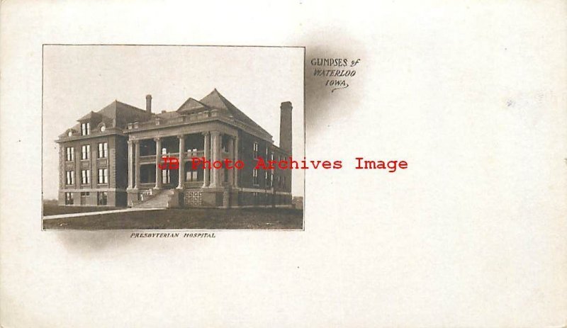 IA, Waterloo, Iowa, Presbyterian Hospital, Exterior View