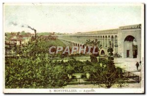 Old Postcard Montpellier Aqueduct