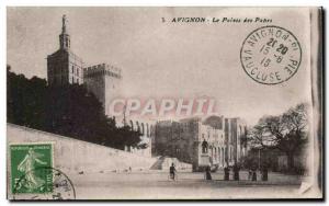 Old Postcard Avignon The Palace of Pabes
