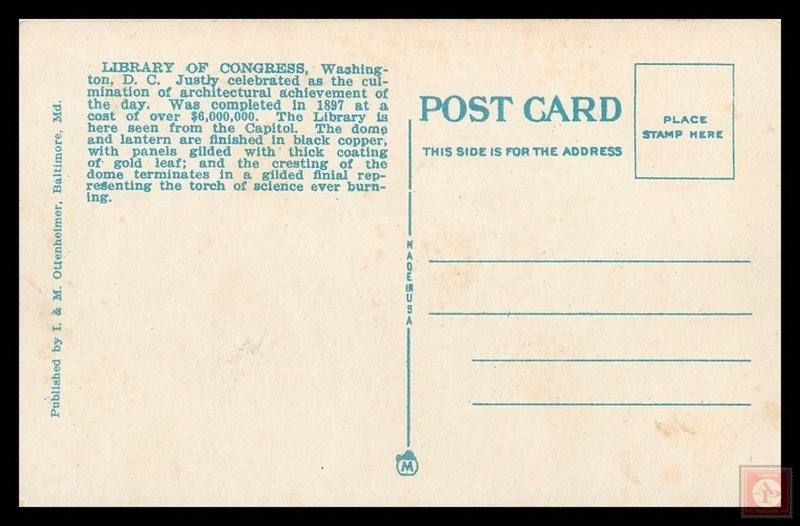 Congressional Library, Washington, D.C.