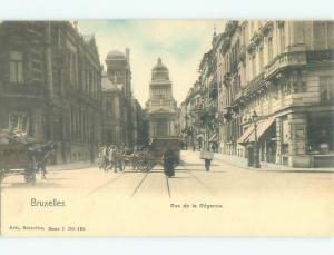 Pre-1907 NICE VIEW Brussels - Bruxelles Belgium i5261