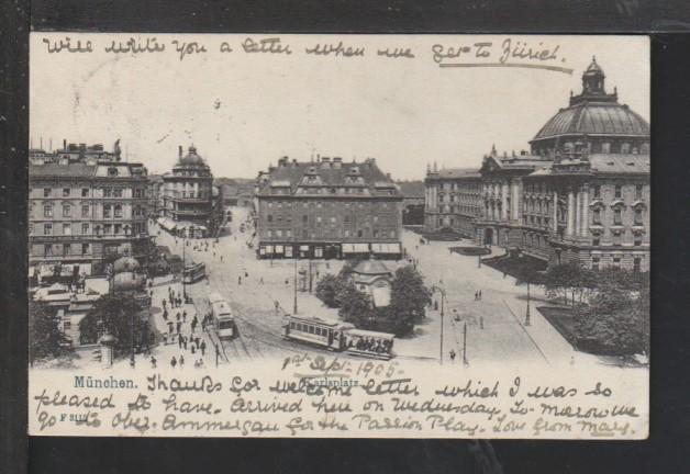 Karlsplatz,Munich,Germany Postcard 