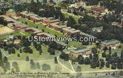 Woman's College, Duke University in Durham, North Carolina