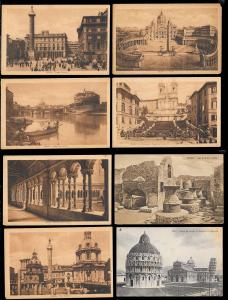 Postcard Tour of Italy (173) postcards ALL Unused & Fresh c1900s-1930s