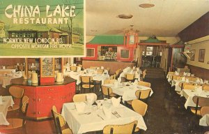 Vintage Postcard China Lake Chinese Restaurant & Bar Uncasville CT