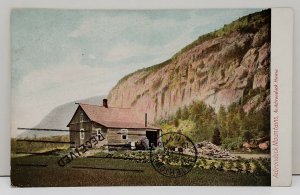 Adirondack Mountains,  Cabin Home An Adirondack Home 1910 Postcard B3