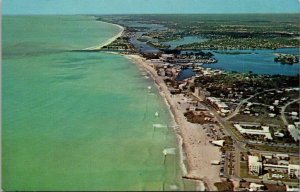 Florida Venice Aerial View Showing Beaches