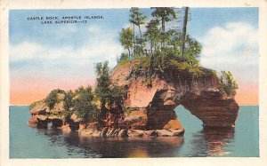 Superior Lake Castle Rock - Apostle Island, Michigan MI