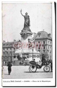 Old Postcard Collection Juornal Petit Paris Place de la Republique