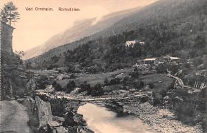 Norway Old Vintage Antique Post Card Ved Ormheim Romsdalen Unused