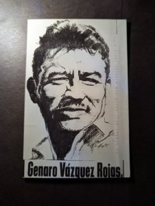 Mint Mexico Postcard Genaro Vazquez Rojas Portrait