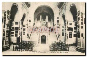 Old Postcard N D Lumiere Vaucluse Interior Sanctuary