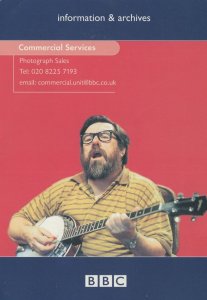 Ricky Tomlinson The Royle Family BBC TV Show Advertising Postcard