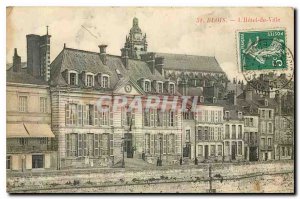 Old Postcard Blois City Hotel