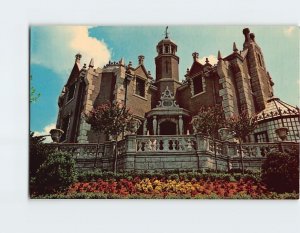 Postcard The haunted Mansion Walt Disney World Orlando Florida USA