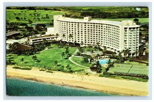 Vintage Maui Surf On Kaanapali Beach Postcard P99E