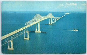 Postcard - Sunshine Skyway - St. Petersburg, Florida