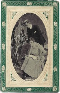 Romance - A Penny for your Thoughts - Embossed - c1908