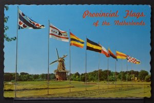 Holland, MI - Windmill Island, Provincial Flags of the Netherlands