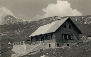 Slovakia Kamniška koča na Kamniškem sedlu Kamniška Bistrica Vintage RPPC 08.15