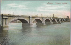London Postcard - Waterloo Bridge   SW17029