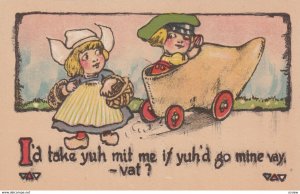 Dutch kids , wooden shoe automobile , 00-10s