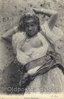 Arab Nude 1909 some wear on right top corner