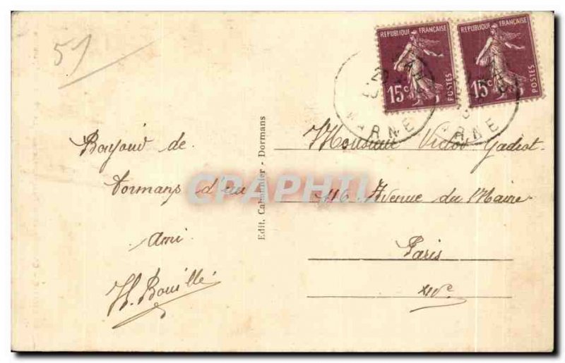Old Postcard Dormans Chapel Recognition Lighthouse The Ossuary