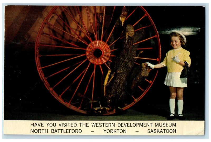 1971 Western Development Museum North Battleford Yorkton Saskatoon Postcard