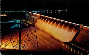 Washington The Grand Coulee Dam At Night