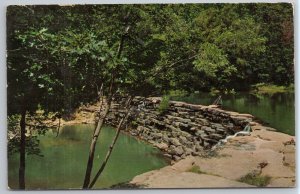 Devils Den State Park Arkansas Ozarks AR UNP Chrome Postcard Postcard B15