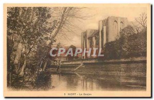 Old Postcard Niort Donjon