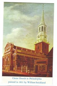 Philadelphia PA Christ Church William Strickland Painting