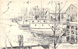 Fishing Boats - Waukegan Harbor, Illinois IL