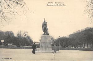 B107600 France Metz Ney Denkmal Monument du Marechal Ney Statue real photo uk