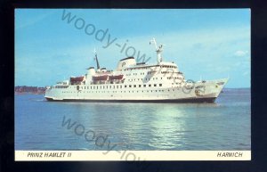 f2451 - Harwich-Hamburg Ferry - Prinz Hamlet II - postcard