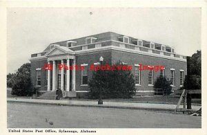 AL, Sylacauga, Alabama, Post Office Building, Exterior View, Graycraft Card