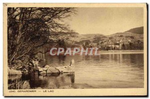 Old Postcard Gerardmer Lake