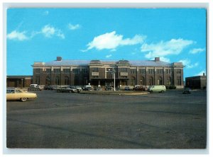 c1960s Burlington Northern Depot Destroyed By Fire Unposted Postcard 