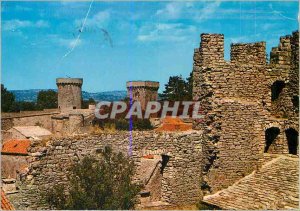 Postcard Modern Couvertoirade (Aveyron) Old Templar (XIIth) view of the Tower...