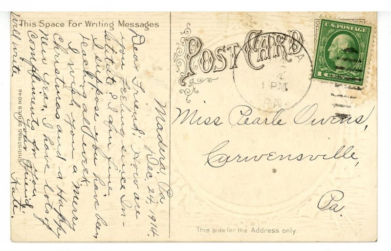 Greeting - Christmas. 