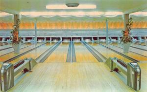 Hamden CT Johnson's Bowling Academy Alley's Postcard