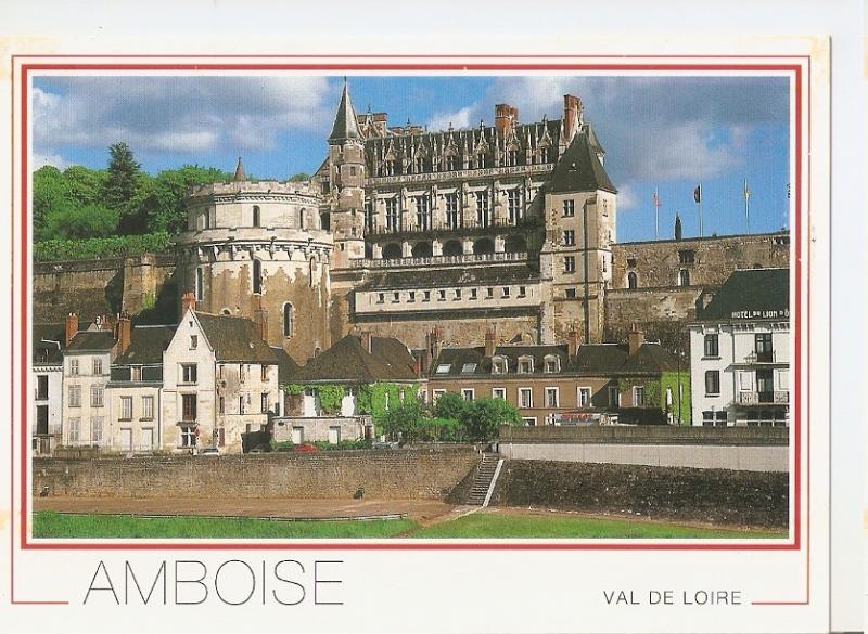 Postal 045989 : Amboise. Val de Loire. Le ch?eau