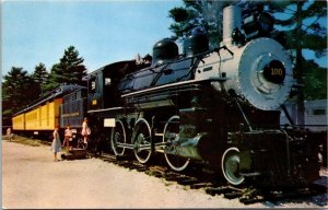 Trains Edaville railroad 1455 Steam Train Number 100 South Carver Massachusetts