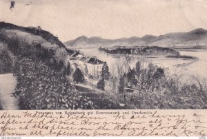 RHINELAND-PALATINATE, Germany, PU-1905; Panorama Von Rolandseck Mit Nonnenwer...