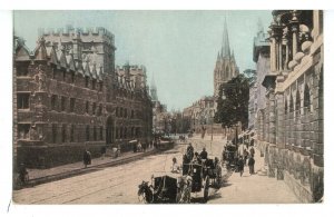 UK - England, Oxford. Oxford College, Street Scene