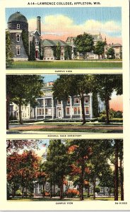 Postcard SCHOOL SCENE Appleton Wisconsin WI AI5877