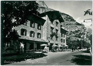 31698 AOSTA province vintage postcard - COURMAYEUR: HOTEL MIRAMONTI-